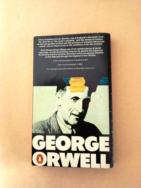 A Clergyman's Daughter, George Orwell