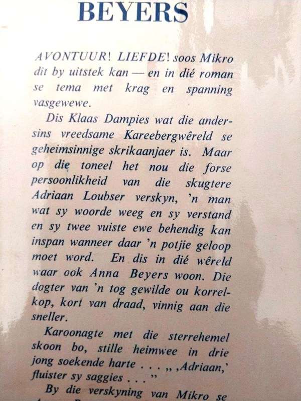 Anna Beyers, Mikro
