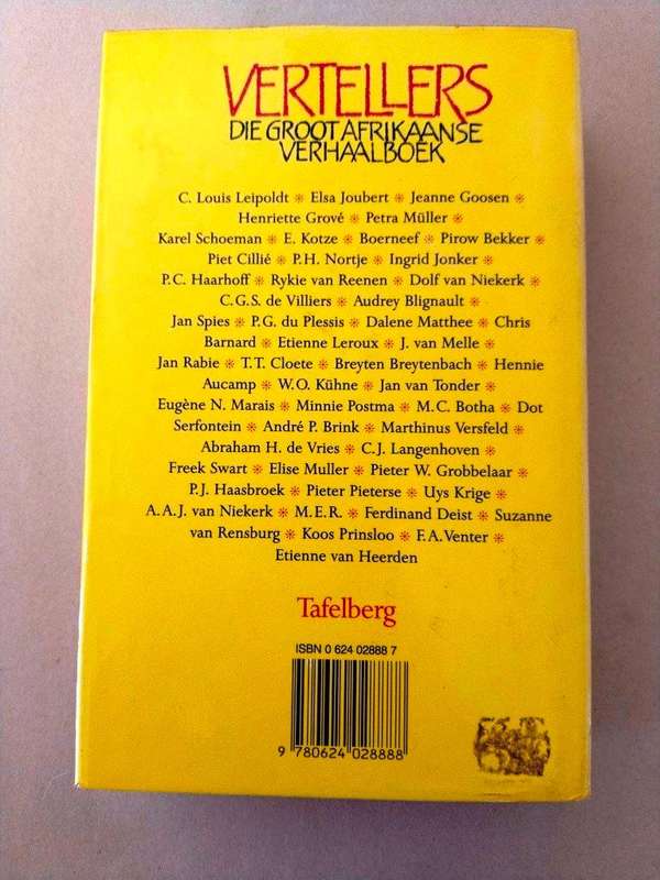 Vertellers - Die Groot Afrikaanse Verhaalboek, saamgestel deur Merwe Scholtz