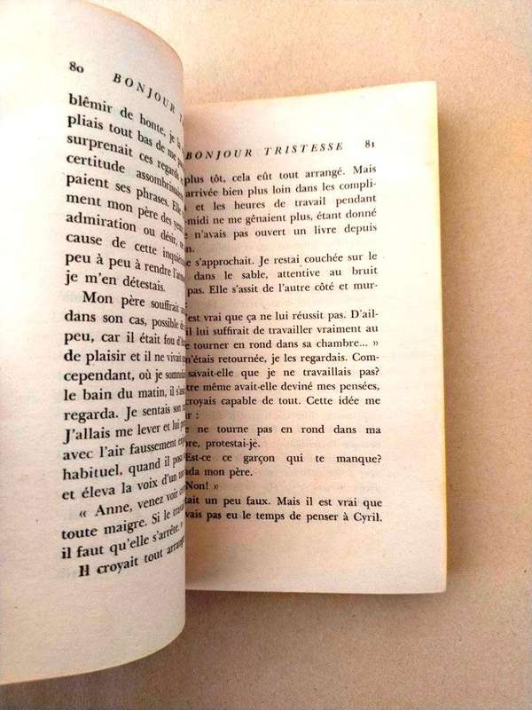 Bonjour Tristesse, Françoise Sagan