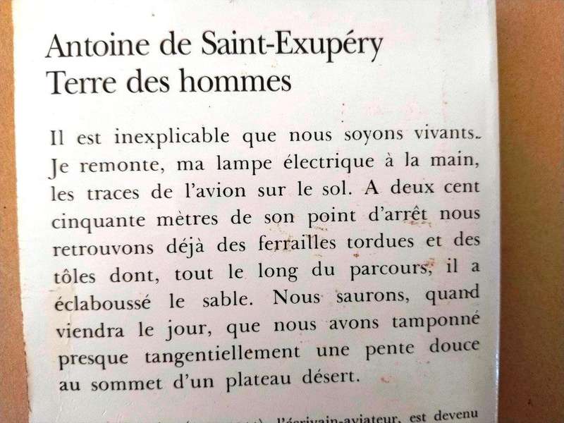 Terre des hommes, Antoine de Saint-Exupéry