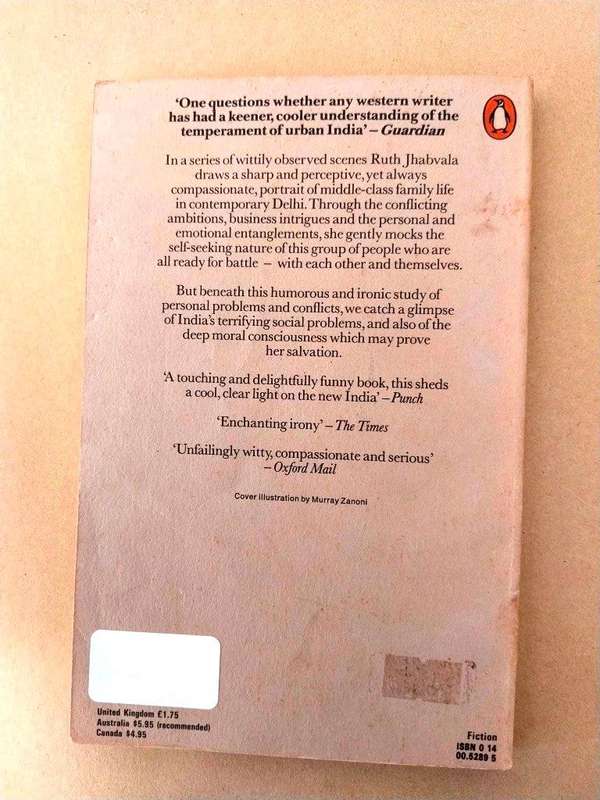 Get Ready for Battle, Ruth Prawer Jhabvala