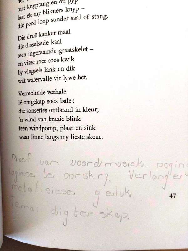 Anderkant Besit, Ernst van Heerden ['n digbundel]