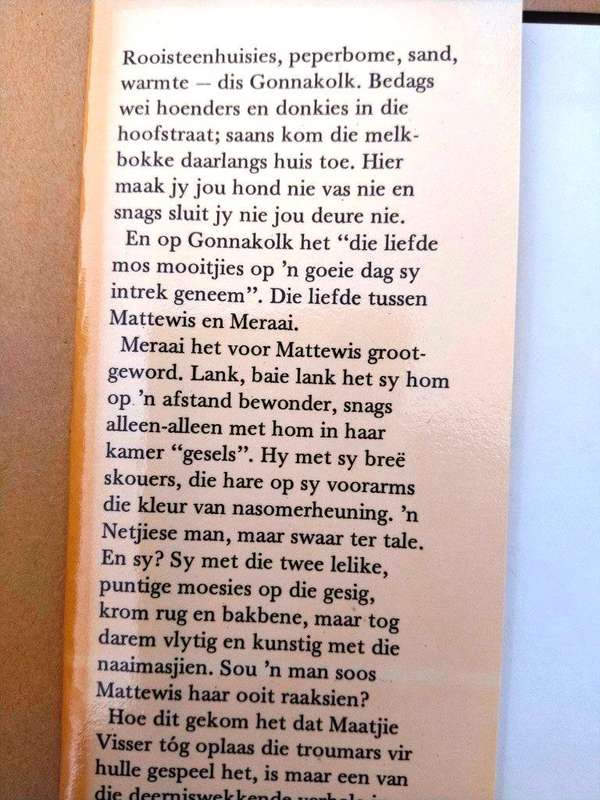 Matewis en Meraai - Die Vroeë Jare, Mikro