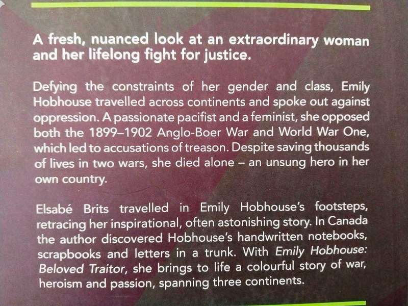 Emily Hobhouse - Beloved Traitor, Elsabé Brits