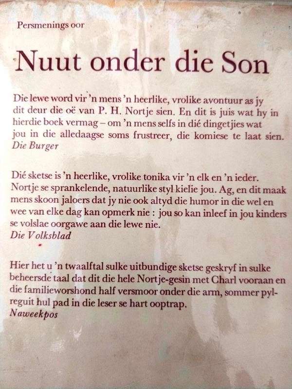 Aan die Sonkant - 12 Sketse, P.H. Nortje