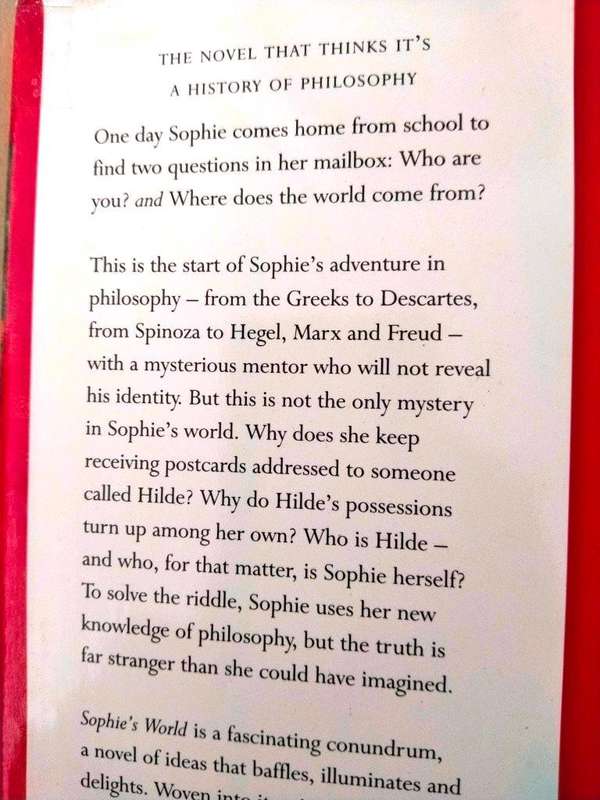 Sophie's World, Jostein Gaarder