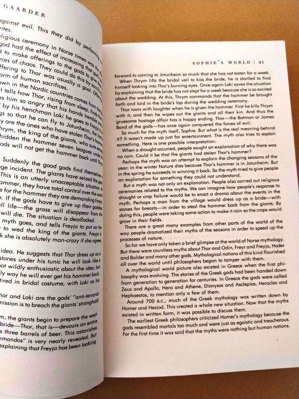 Sophie's World, Jostein Gaarder