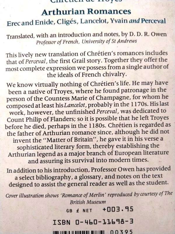 Arthurian Romances, Chrétien de Troyes