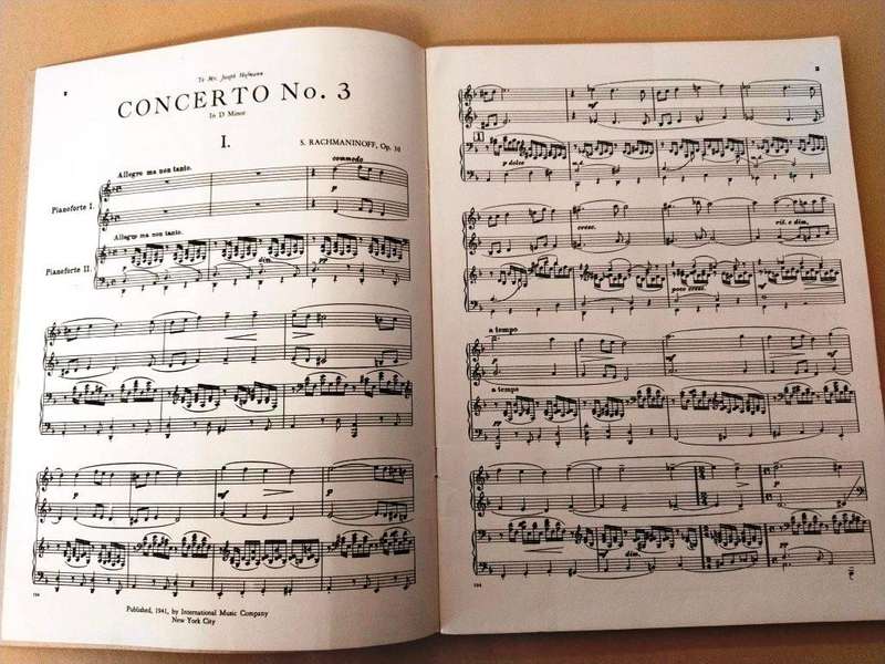 Piano Concerto No. 3, Opus 30, Sergei Rachmaninoff