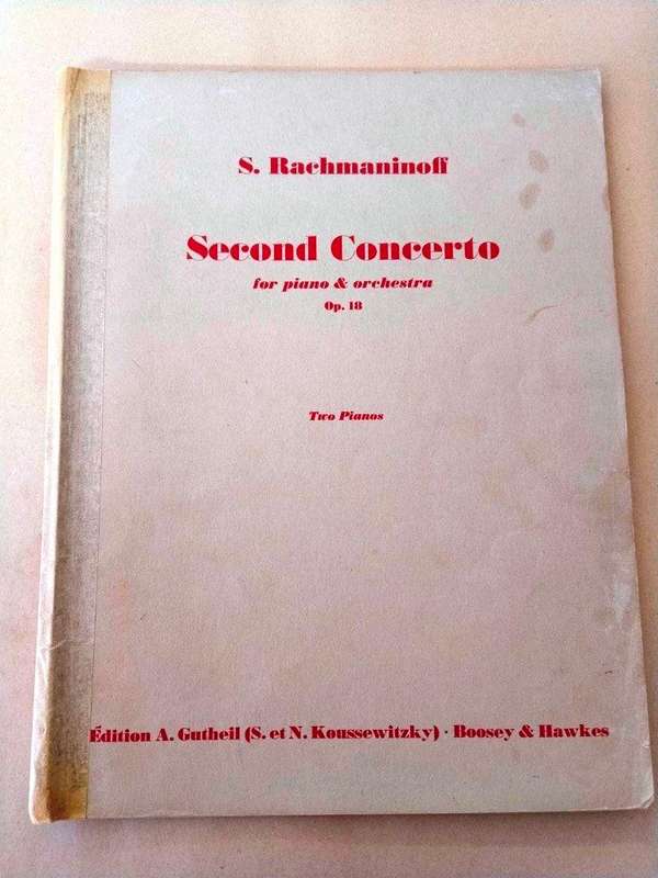 Second Concerto for piano and orchestra, opus 18, Sergei Rachmaninoff