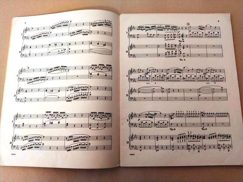 Concerto in E-flat major, K449, W.A. Mozart [for piano]