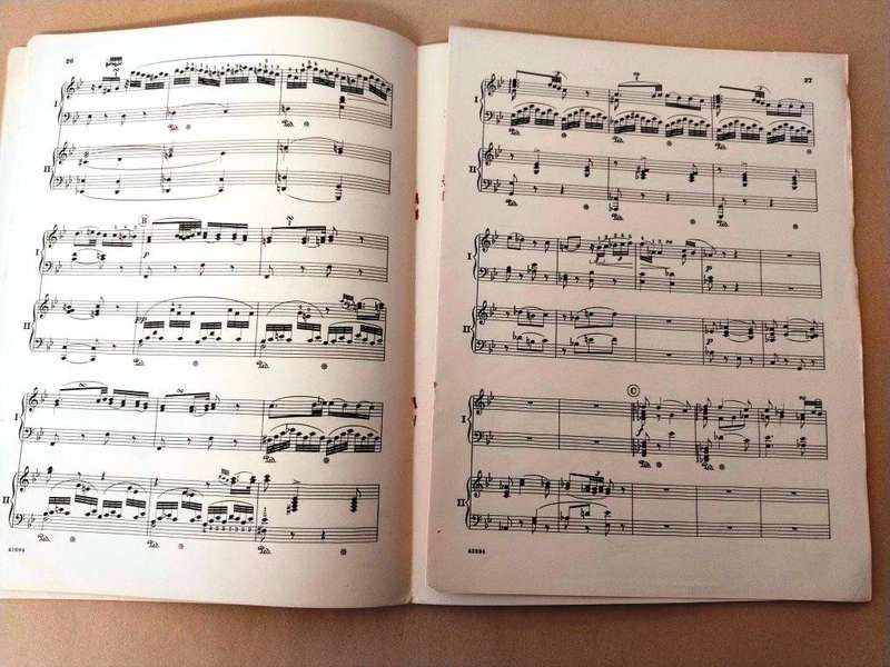 Concerto in E-flat major, K449, W.A. Mozart [for piano]