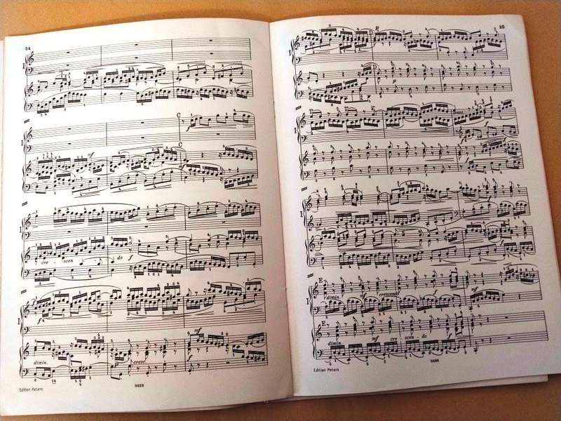 Concerto for 2 pianos, J.S. Bach
