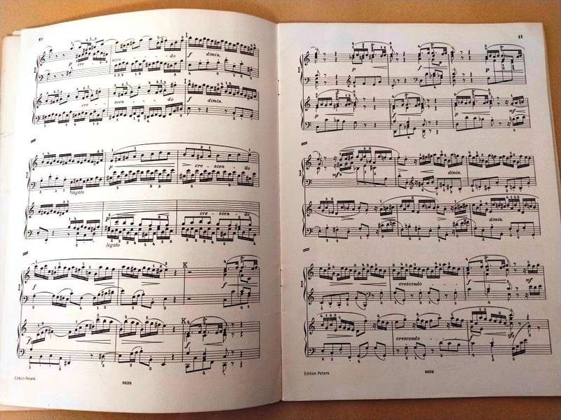 Concerto for 2 pianos, J.S. Bach