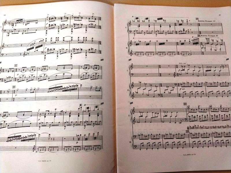 Concerto for 2 pianos in D minor, Francis Poulenc