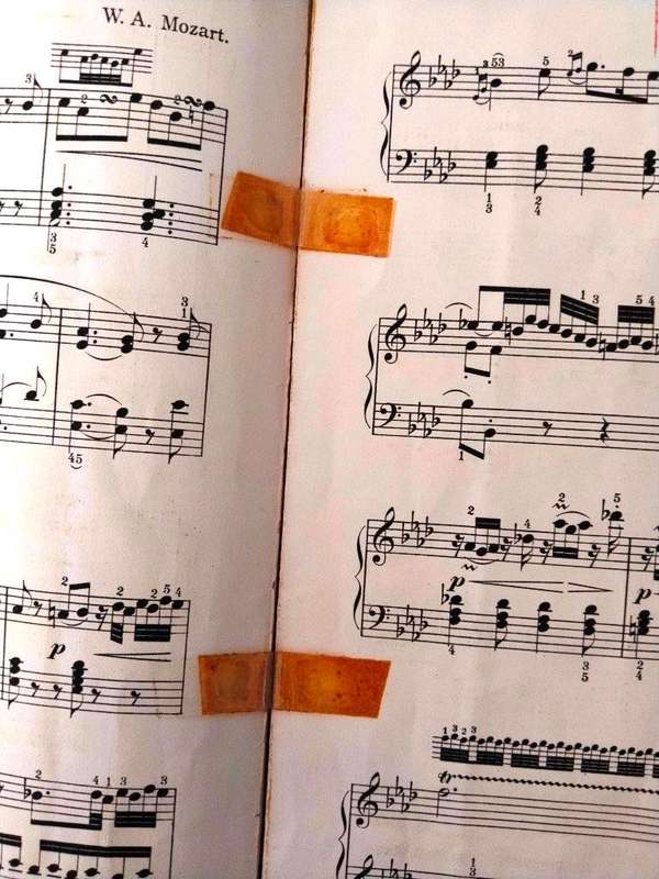 Romance in A flat for piano, K. Sup.205, W.A. Mozart