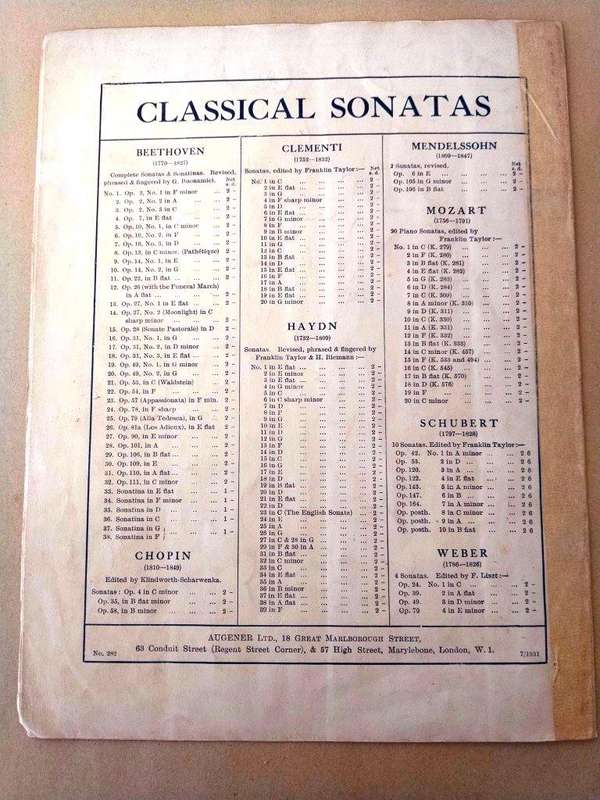 Romance in A flat for piano, K. Sup.205, W.A. Mozart