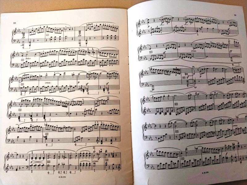 Sonata for piano in C minor, "Pathetique", opus 13, Beethoven