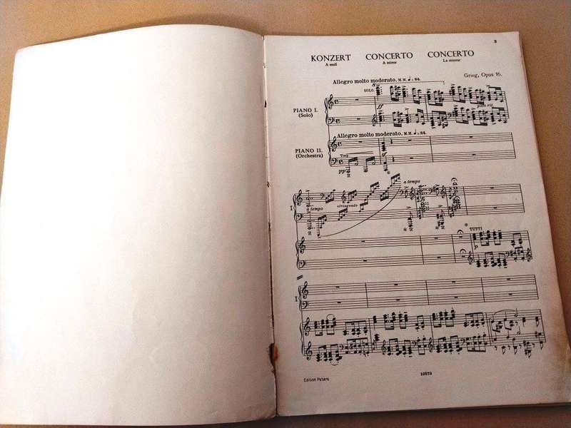 Piano Concerto in A minor, opus 16, Edvard Grieg