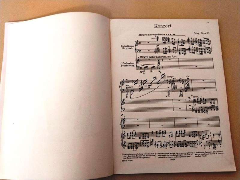 Piano Concerto in A minor, opus 16, Edvard Grieg