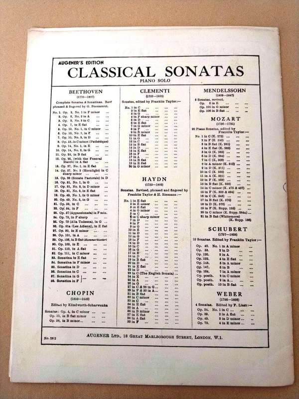 32 Variations in C minor for piano, Beethoven