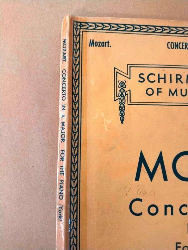 Concerto no. 23 in A major for the piano, K.488, W.A. Mozart