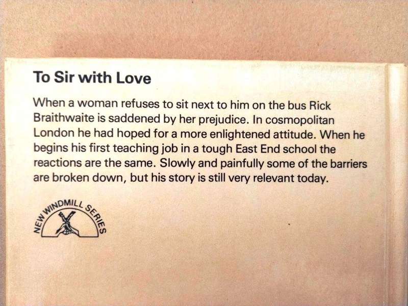 To Sir with Love, E.R. Braithwaite