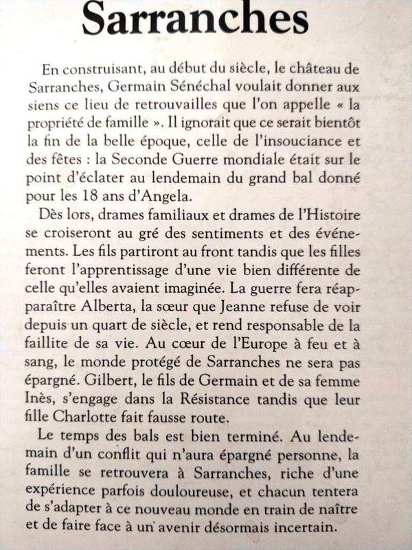 Sarranches, Solange Fasquelle