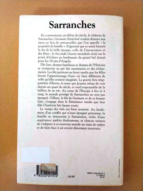 Sarranches, Solange Fasquelle