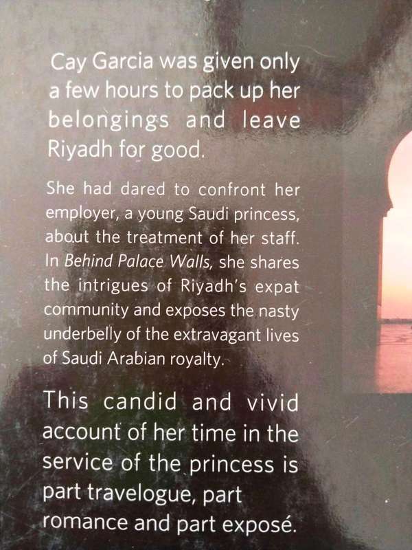 Behind Palace Walls, Cay Garcia