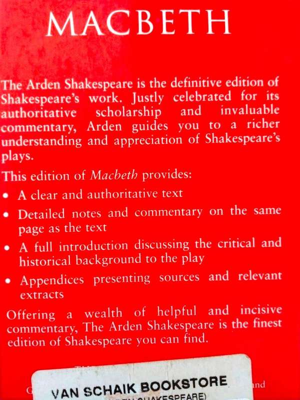 Macbeth, William Shakespeare [Arden Edition]