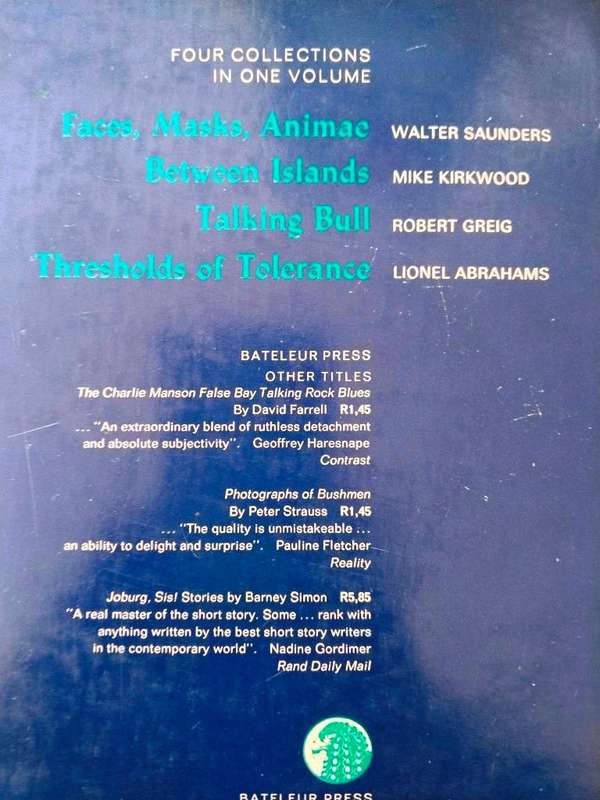 Bateleur Poets, Abrahams, Greig, Kirkwood, Saunders