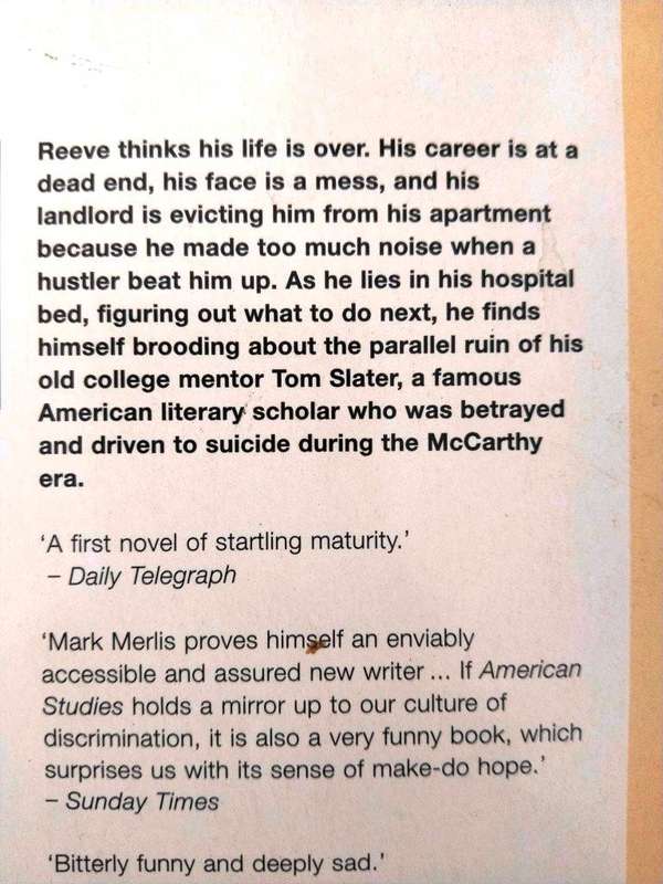 American Studies, Mark Merlis
