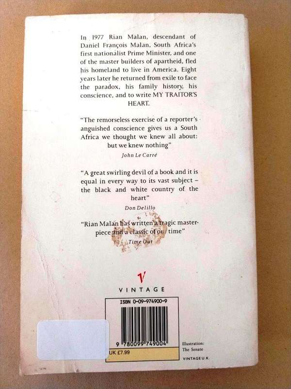 My Traitor's Heart, Rian Malan