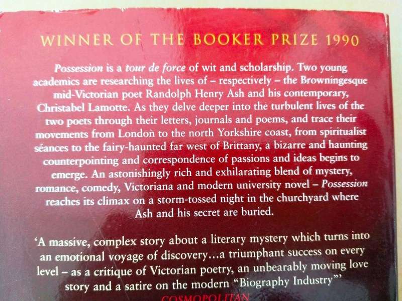 Possession, A.S. Byatt