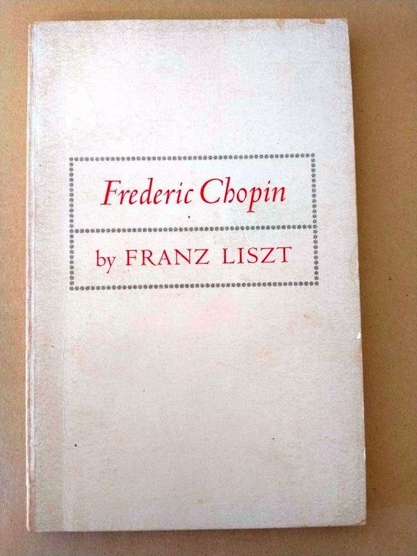 Frederic Chopin, by Franz Liszt