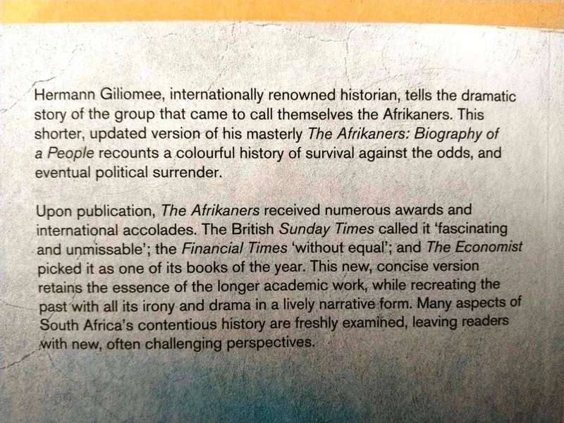 The Afrikaners - A Concise History, Hermann Giliomee