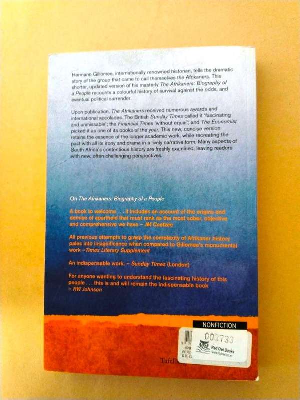 The Afrikaners - A Concise History, Hermann Giliomee