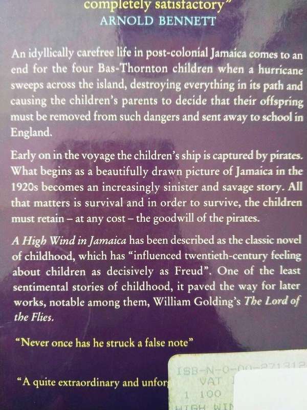 A High Wind in Jamaica, Richard Hughes