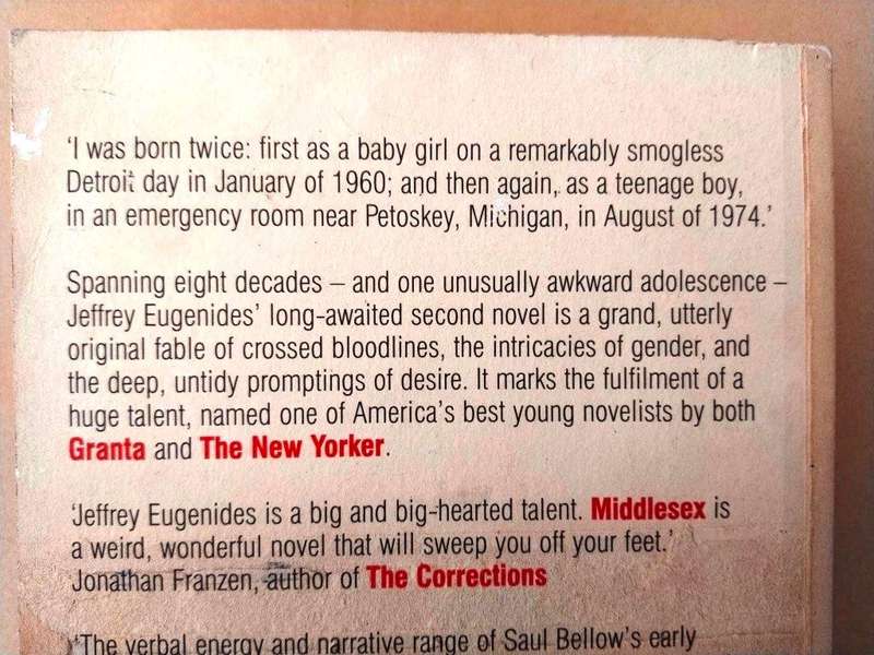 Middlesex, Jeffrey Eugenides