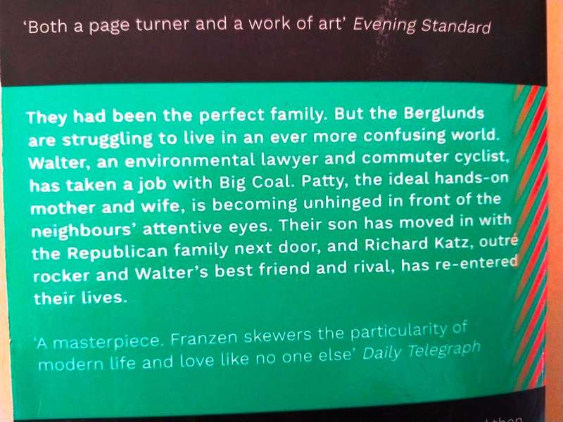 Freedom, Jonathan Franzen