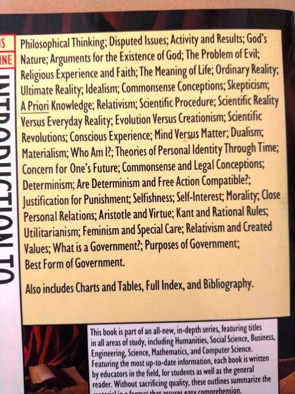 Introduction to Philosophy, Peter K. McInerney