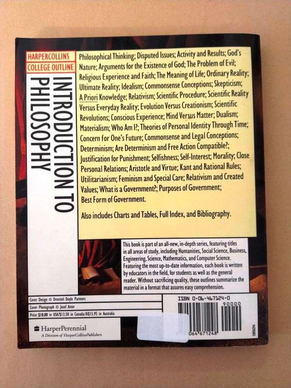 Introduction to Philosophy, Peter K. McInerney