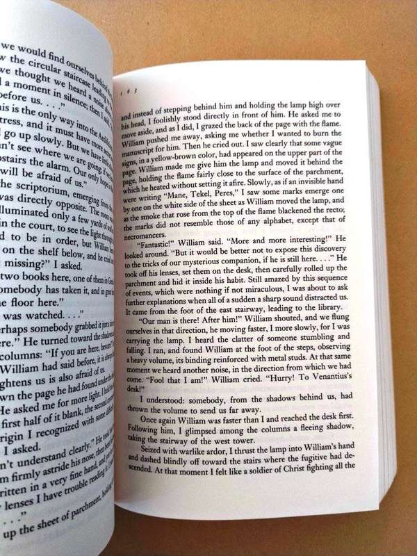 The Name of the Rose, Umberto Eco
