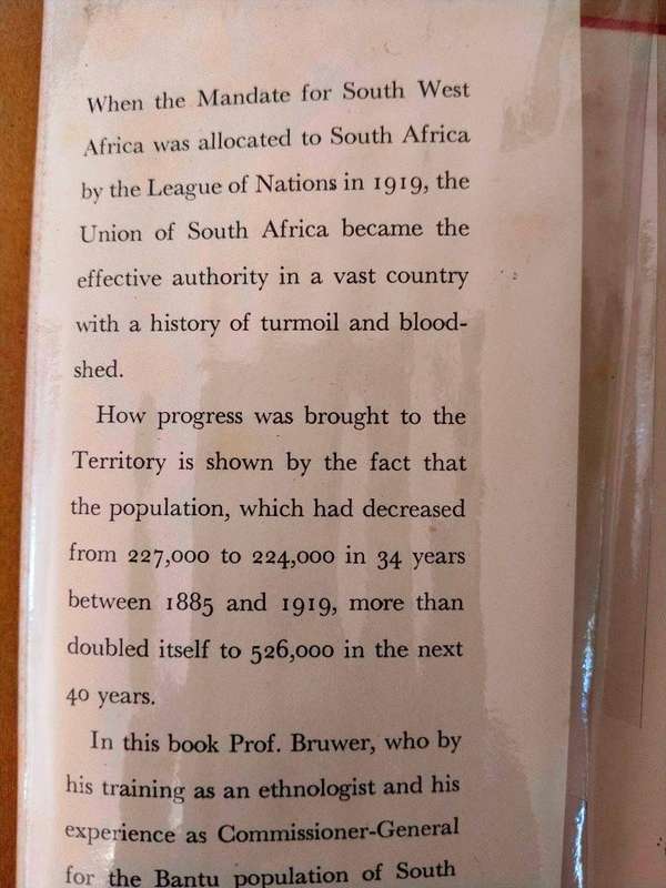 South West Africa: The Disputed Land, J.P. van S. Bruwer