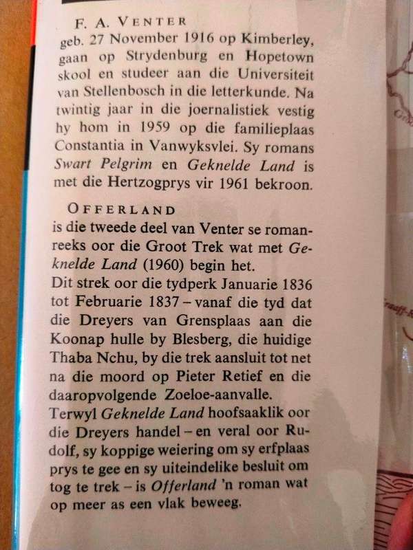 Offerland, F.A. Venter