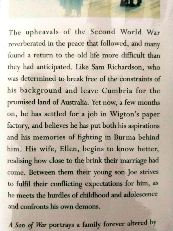 A Son of War, Melvyn Bragg [first edition, signed by the author]