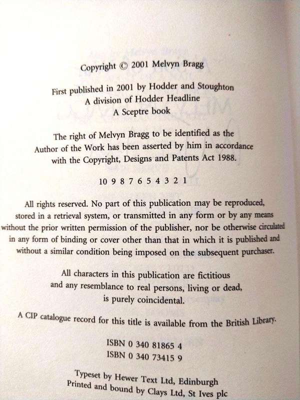 A Son of War, Melvyn Bragg [first edition, signed by the author]