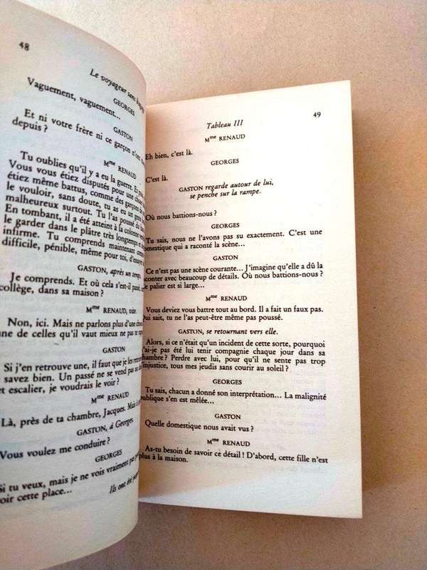 Le voyageur sans bagage, Jean Anouilh